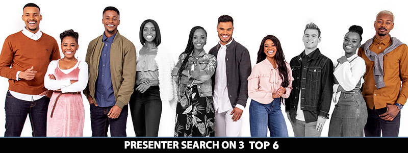 Presenter Search on 3 Top 6 Presenter Search on 3 Top 6